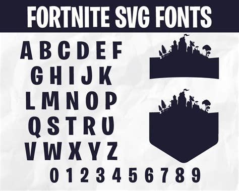 fortnite fonts cool letters